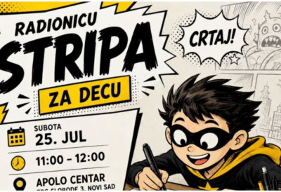 МАЛИ УМЕТНИЦИ, ПАЖЊА! У Новом Саду се стварају нови хероји стрипа – учите од мајстора оловке Филипа Карана! Ако ваше дете стално црта ово не сме да пропусти