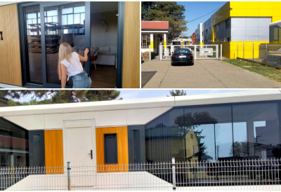 ПРЕДУЗЕЋЕ ВОС ШИРИ ПРОИЗВОДЊУ И ОСВАЈА НОВА ТРЖИШТА Модуларна и монтажна кућа из Жабља, а адреса у Европи