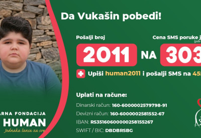 Помозимо Вукашину Поповићу (14): Прикупљен новац користиће се за наставак лечења
