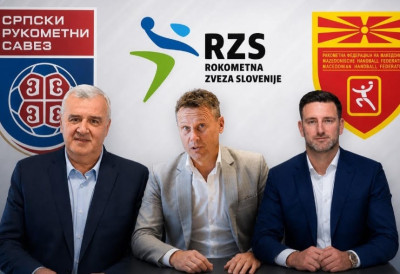 БАЛКАНСКА КАНДИДАТУРА ЗА ЕВРОПСКИ РУКОМЕТНИ СПЕКТАКЛ Србија, Македонија и Словенија заједно у трци за мушки ЕХФ ЕУРО 2034