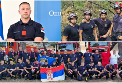 ХРАБРИ СРПСКИ ВАТРОГАСЦИ ПОМОГЛИ ФРАНЦУСКИМ ПРИЈАТЕЉИМА У НЕВОЉИ Синиша Јанковић: Драго ми је што смо могли да узвратимо помоћ