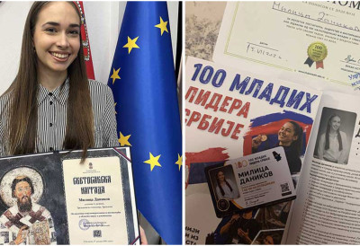 ЧУДО ОД ДЕВОЈКЕ! Милица из Зрењанина ученик генерације у чак три школе, списак њених награда је НЕВЕРОВАТАН