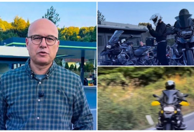 САМО УЈЕДИЊЕНА СРБИЈА ПОБЕЂУЈЕ! Лидер СНС Вучевић раном зором мотором кренуо у Српску, па послао ЈАКУ ПОРУКУ уочи обележавања ужасног страдања Срба