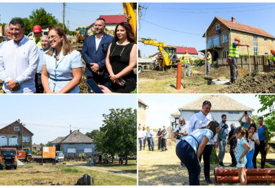 ВЕЛИКИ ПРОЈЕКАТ У СРЕМУ, ПРЕКО 100 КИЛОМЕТАРА КАНАЛИЗАЦИОНЕ МРЕЖЕ У ПЕЋИНЦИМА Министарка Павков обишла радове у Карловчићу: Сваки грађанин је битан