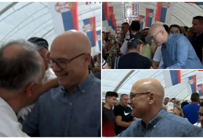 ЛИДЕР СНС ВУЧЕВИЋ ИЗ ЛЕДИНАЦА ПОСЛАО ЈАСНУ ПОРУКУ: „За две недеље се видимо на Тргу слободе, из Новог Сада крећемо у кампању за уједињену Србију!