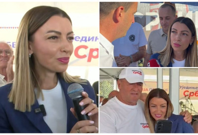 „АРАНЂЕЛОВАЦ ИДЕ ДО КОНАЧНЕ ПОБЕДЕ!“ Министарка Месаровић у Прогореоцима: Не желимо поделе, желимо Србију у којој су ватрогасци, полицајци и грађани хероји!