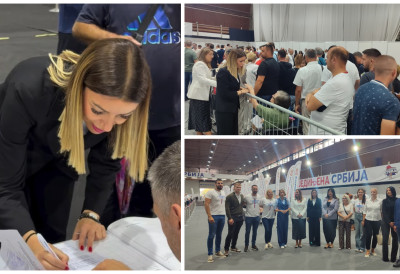 ЈЕДИНА ЛИСТА КОЈА НУДИ ПОЛИТИКУ КОНТИНУИТЕТА, НАПРЕТКА И  РАЗВОЈА СРБИЈЕ Месаровић пружила подршку листи "Александар Вучић- Уједињена Србија": Грађани послали јасну поруку да настављамо путем мира и стабилности
