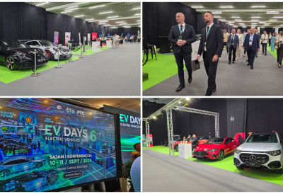 (ФОТО) Отворен сајам „EV Days” на Новосадском сајму: Србија хвата корак са будућношћу електромобилности; Изложено преко 50 електричних возила