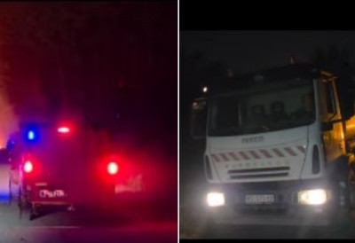 ВАТРОГАСНЕ ЕКИПЕ И ДАЉЕ ПРИСТИЖУ НА ОФИЦИРАЦ Пожар је тренутно под контролом! ПОЛИЦИЈА НЕ ДОЗВОЉАВА ПРИЛАЗ Новосађанима даље од рампе на плажи