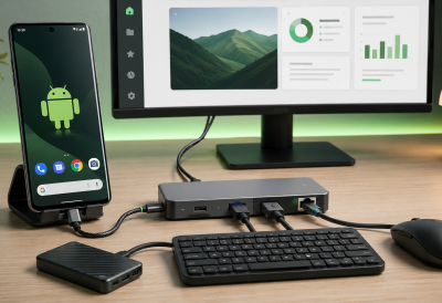 USB-C НА АНДРОИД ТЕЛЕФОНУ МОЖЕ МНОГО ВИШЕ ОД ПУЊЕЊА На њега можете да прикључите и монитор, миш, тастатуру...