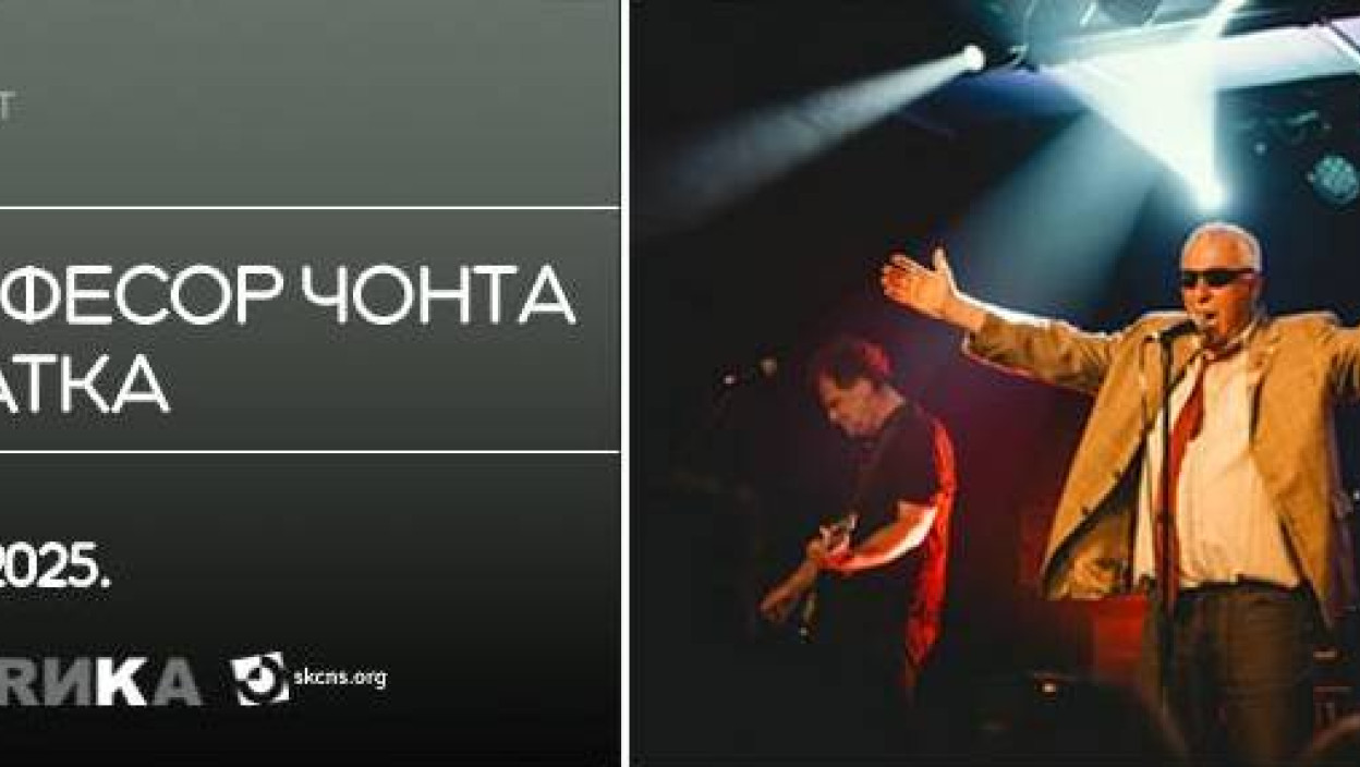 ПАНК ПАТКЕ ПРОФЕСОРА ЧОНТЕ Небојша Чонкић у петак у СКЦ „Фабрика”