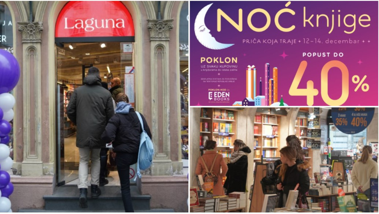 За Ноћ књиге ПИСЦИ ЛАГУНЕ У НОВОМ САДУ, СУБОТИЦИ, ПАНЧЕВУ... Књижевни маратон у СКЦ-у! Спремите се за низ ПОГОДНОСТИ и ПОПУСТА