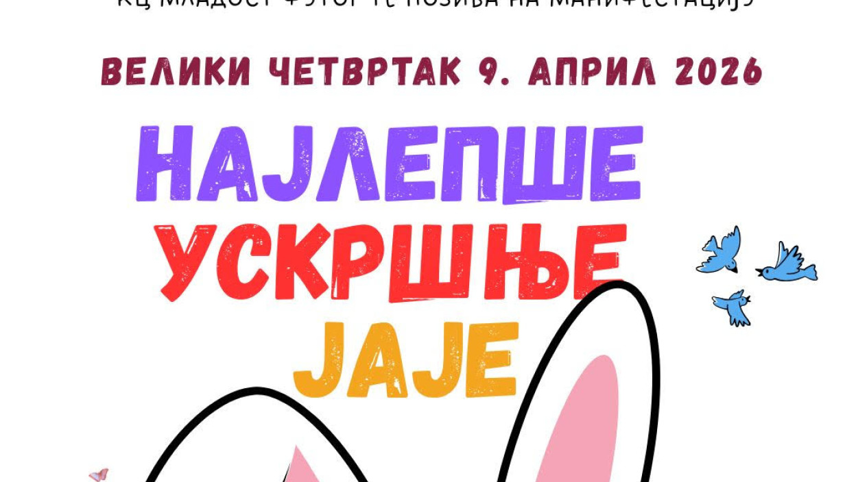 NAJLEPŠE USKRŠNJE JAJE BIRA SE U FUTOGU Takmičenje, vašar i slatke ...