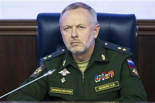 Ruski general A. Fomin Foto: AP Photo/Pavel Golovkin