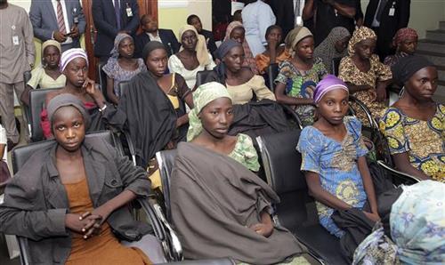 Boko Haram, oslobadjanje učenica Foto: Sunday Aghaeze/Nigeria State House via AP