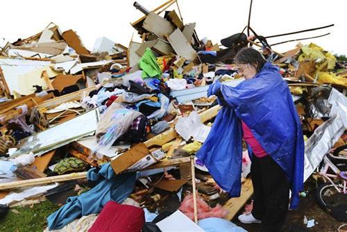 Posledice tornada u SAD, Foto: Marisa Wojcik/The Eau Claire Leader-Telegram via AP
