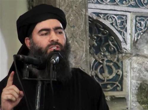 Abu Bakr al Bagdadi , AP Photo/Militant video