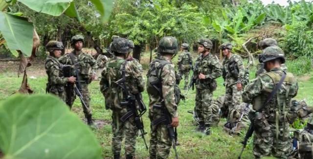 kolumbija armija