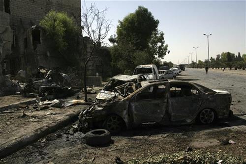 Bombaški napad u Damasku Foto: SANA via AP