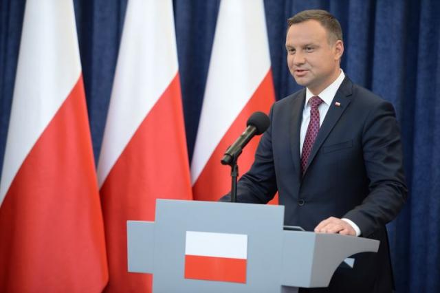 Andzej Duda, poljski predsednik Foto: EPA/JACEK TURCZYK POLAND OUT