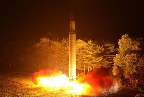 Lansiranje rakte, S. Koreja, Foto: Korean Central News Agency/Korea News Service via AP