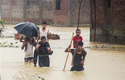 poplave u Neplau foto: AP foto - Manish Paudel