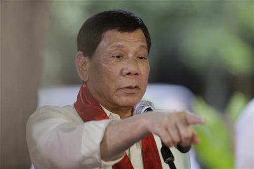 Rodrigo Duterte, Foto: AP Photo/Aaron Favila