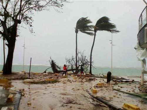 Uragan Marija Foto: AP Photo/Dominique Chomereau-Lamotte
