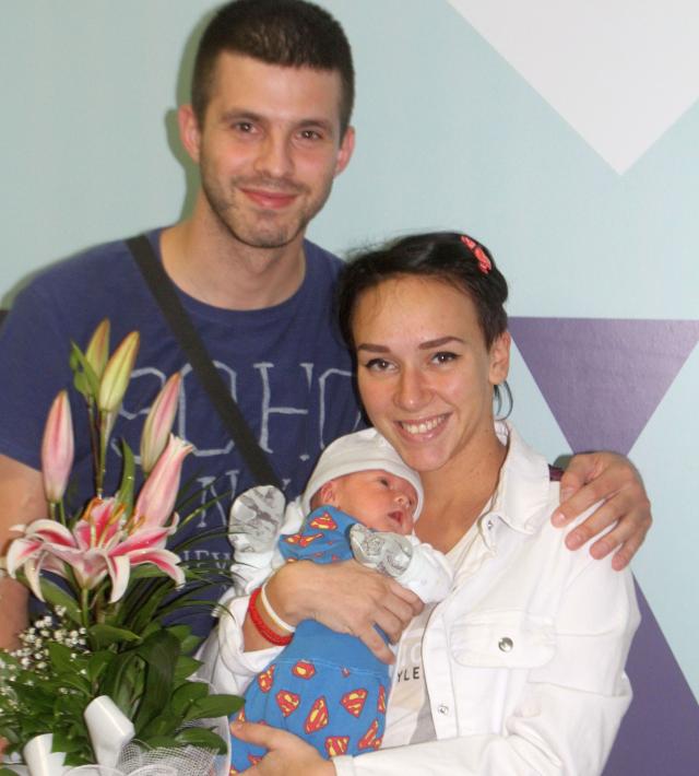 Rados Darmanovic, Marijana i beba Nikola