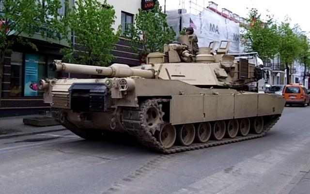 Američki tenk "Abrams" Foto: Youtube/printscreen