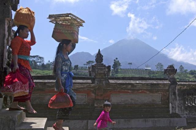 Vulkan Agung, Bali foto: AP Photo/Firdia Lisnawati