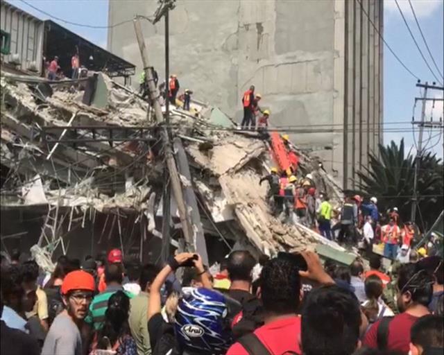 Meksiko, zemljotres Foto: AP