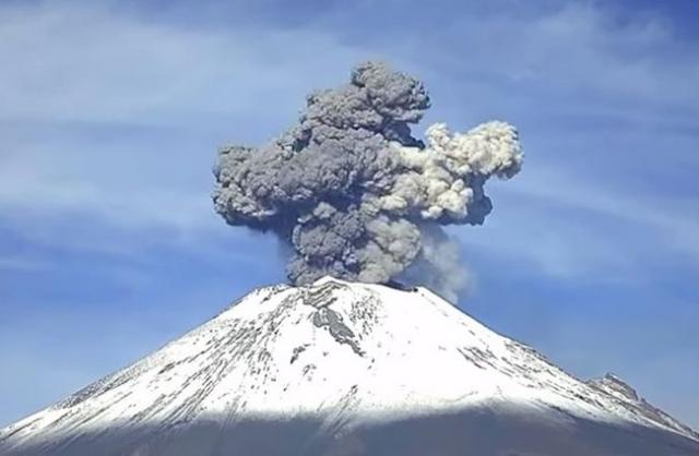 Popopkatepetl, vulkan Foto:Youtube/printscreen