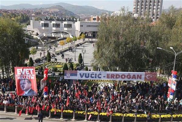 Vucic-Erdogan N. Pazar/Tanjug