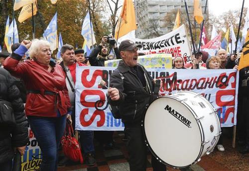 Protesti u Kijevu Foto: Tanjug/AP