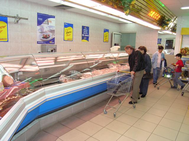Prodaja mesa Foto: Dnevnik.rs/R. Hadžić