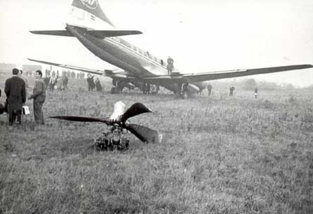 Udes JAT-ovog aviona na aerodromu u Lajpcigu 21.novembra 1967.godine Foto: Dnevnk.rs/arhiva