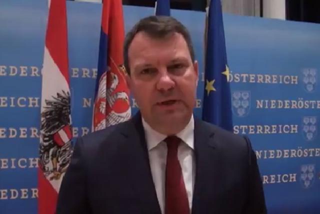 Mirović  na konferenciji "Istražite industrijski hab Srbije - Vojvodinu" Foto: Tanjug/video