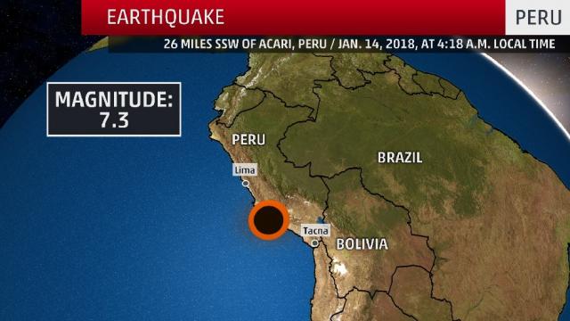 Zemljotres u Peruu Foto Twitter.com