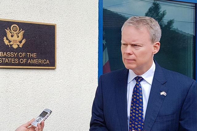 Američki ambasador na Kosovu Greg Delavi  Foto: Tanjug