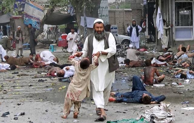 Bombaški napad u Džalalabadu Foto: Youtube/printscreen
