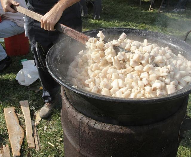 Čvakijada, topljenje čvaraka  Foto: Dnevnik