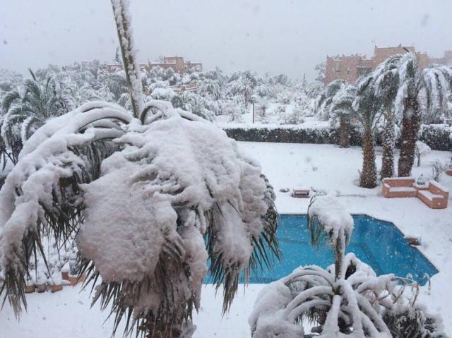 Sneg u Maroku Foto twitter/severe weather