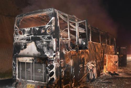 Izgoreo autobus, 20 poginulo, Tajland Foto: Daily News via AP