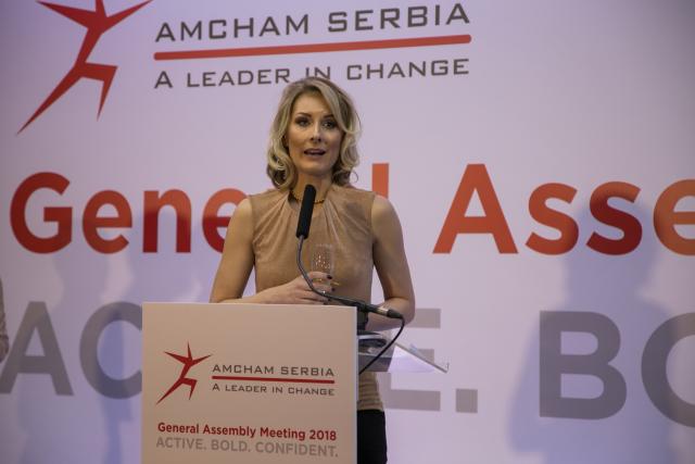 Jelena Pavlović nova predsednica UO AmCham-a Foto: EXECUTIVE GROUP