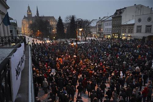 slovacka protesti, tanjug ap