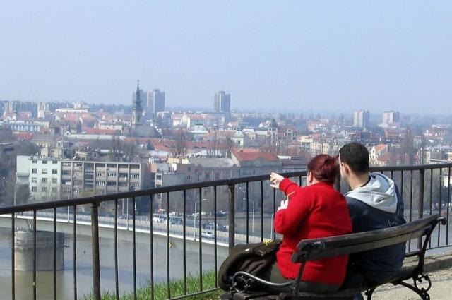 Pogled na Novi Sad sa Petrovradinske tvrđave Foto: Dnevnik.rs