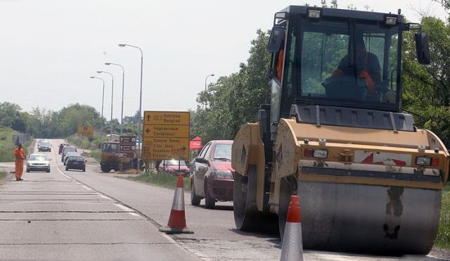 Rekostrukcija starog Novosadskog puta preko Banstola Foto:Dnevnik.rs/ B. Lučić 