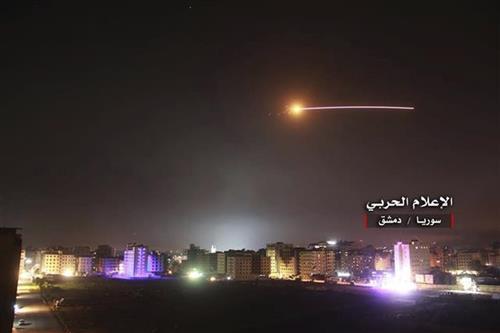 Raketiranje u Siriji Foto:  Syrian Central Military Media, via AP