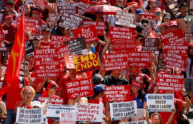 filipini protesti